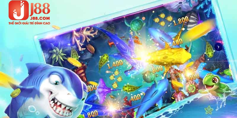 Sảnh KA Gaming quy tụ nhiều tựa game bắn cá đình đám